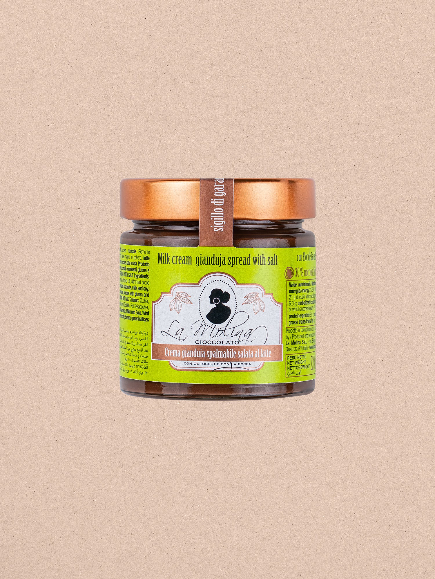 MILK GIANDUIA SPREAD WITH FLOR DE SAL