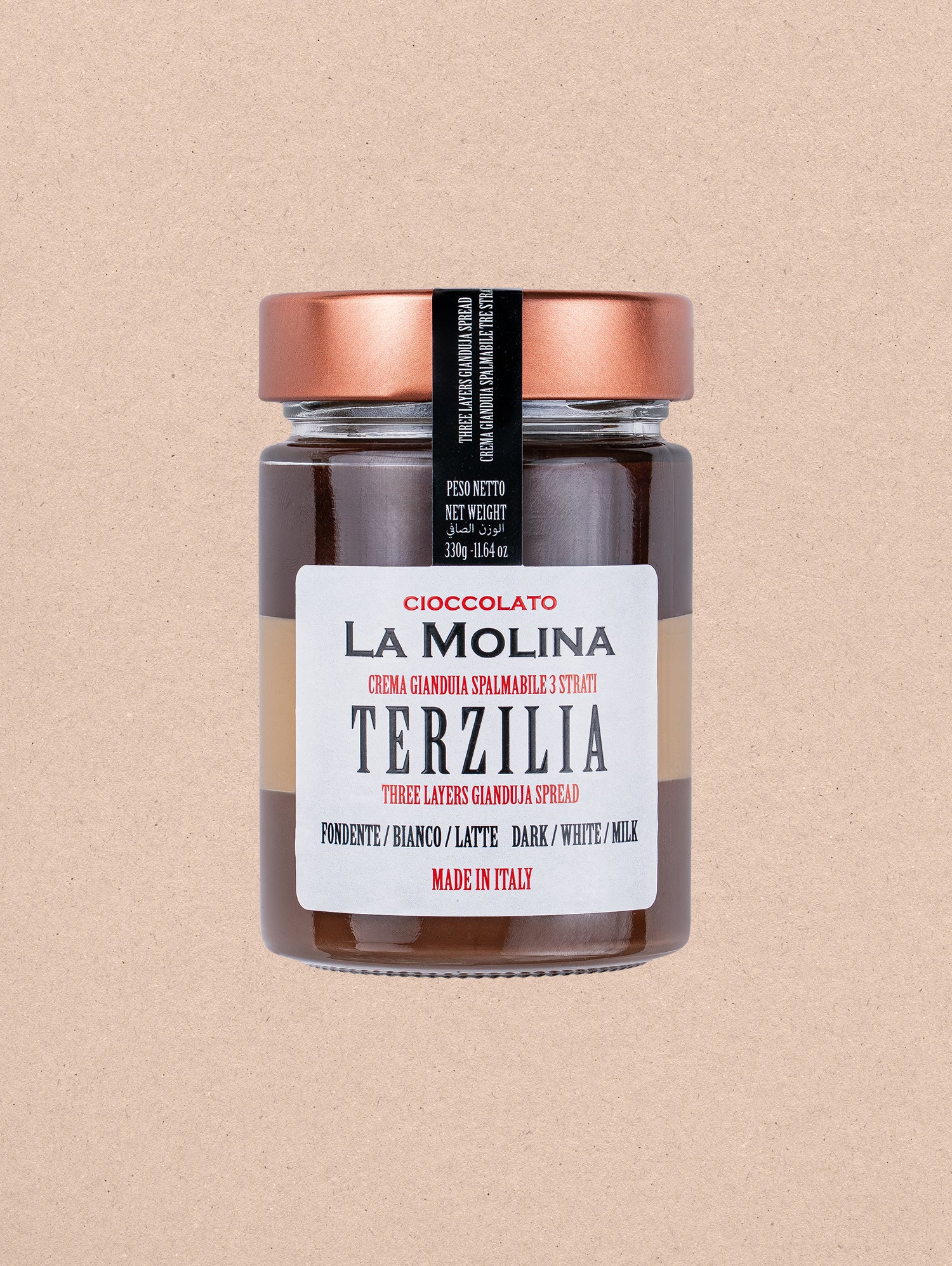 THREE LAYERS SPREAD GIANDUIA - TERZILIA